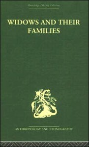 Cover: Peter Marris, *Widows & Their Families* (1958)